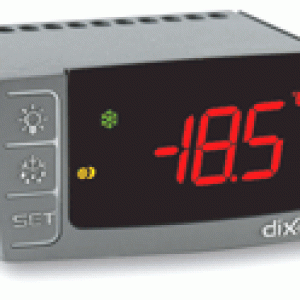 XR75CX Régulateur digital pour moyenne ou basse température, pour application ventilée avec relay auxiliaires, double fonction humidité et RS485