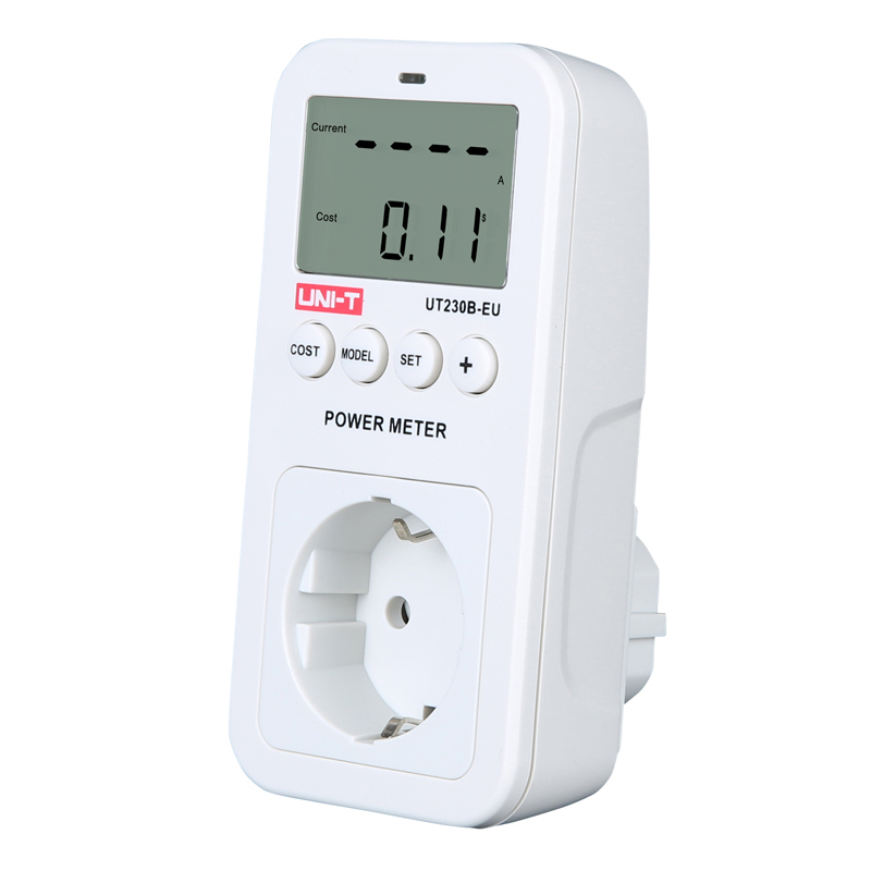 Wattmetre sur prise 2P+T 3600W, Atlantique Composants : Wattmetre